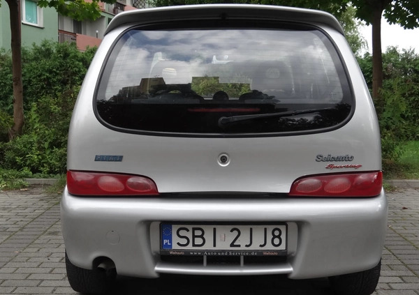 Fiat Seicento cena 12800 przebieg: 158000, rok produkcji 2003 z Radków małe 562